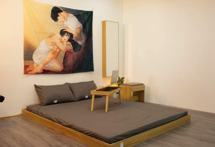 Giuờng Sập Phản Gỗ Công Nghiệp 1M6*2M Hải Phòng 